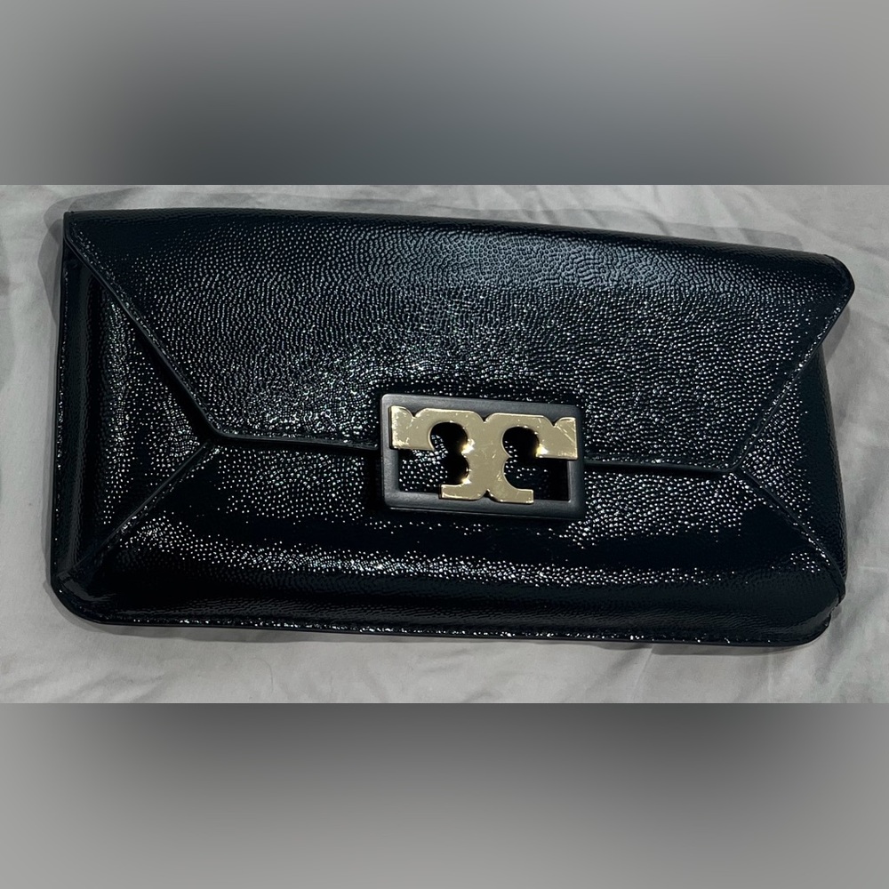 Tory Burch Gigi Patent Clutch